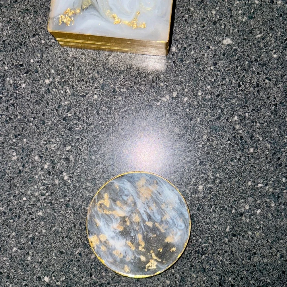 Handmade Marbled Coasters